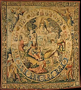 August from a set of Medallion Months