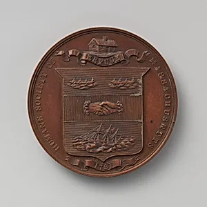 Award of the Massachusetts Humane Society by Benjamin Wyon