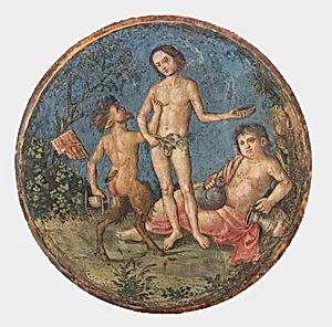 Bacchus, Pan and Silenus