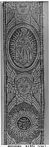 Back of a chasuble