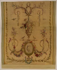 Back panel for a bed (Lit à la duchesse en impériale)