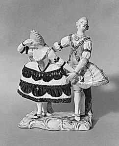 Ballet dancers by Ludwigsburg Porcelain Manufactory|Joseph Nees