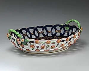 Basket by Worcester factory