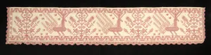 Bed curtain border by Unknown Artist
