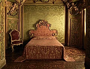 Bedroom from the Sagredo Palace by Carpoforo Mazzetti Tencalla|Abbondio Stazio