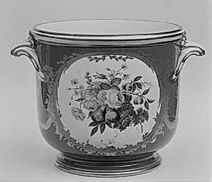 Bottle cooler (seau à bouteille) (part of a service) by Sèvres Manufactory|Jacques-François Micaud|Michel-Barnabé Chauvaux