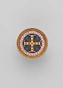 Brooch with Greek Cross