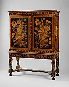 Cabinet on stand by Jan van Mekeren