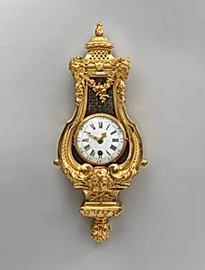 Cartel clock (one of a pair)