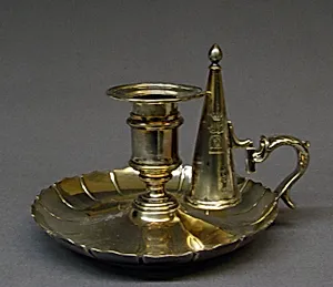 Chamber candlestick (one of a pair)