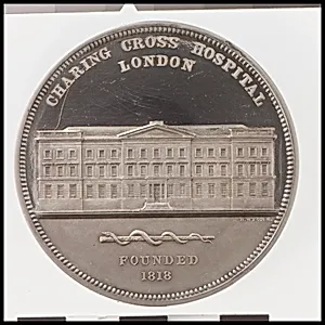 Charing Cross Hospital Medal by Benjamin Wyon