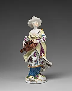 Chinese musician by Meissen Manufactory