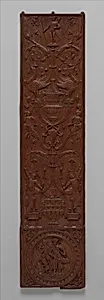Choir screen panel (one of six) by Nicolas Castille