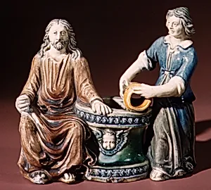 Christ and the Woman of Samaria by Unknown Artist