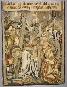 Christ Carrying the Cross from a set of "The Passion"