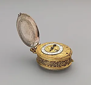 Clock-watch with alarm and calendar