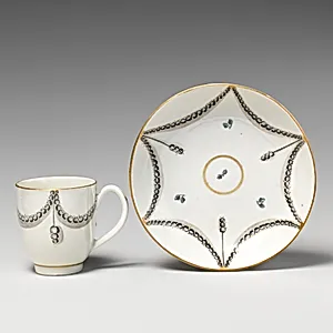 Coffee cups (6) (part of a service)