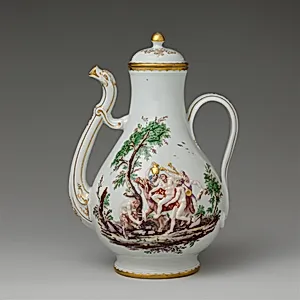 Coffeepot (part of a service) by Doccia Porcelain Manufactory