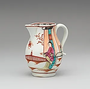 Cream pitcher (part of a service)