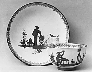Cup and saucer by Meissen Manufactory