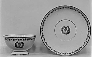 Cup and saucer by Sèvres Manufactory