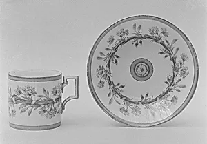 Cup and saucer