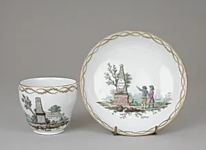 Cup and saucer