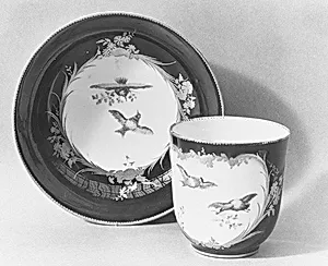 Cup (gobelet Calabre) and saucer