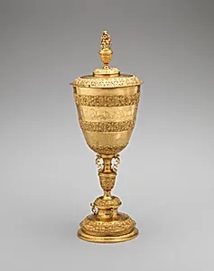 Cup with cover by Franchi and Son