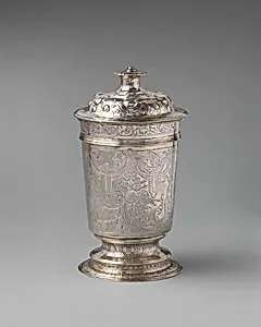 Cup with cover by M., London