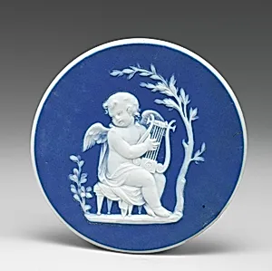 Cupid playing a lyre by Lady Diana Beauclerk|Josiah Wedgwood
