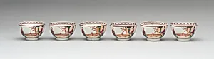 Cups (6) (part of a service)
