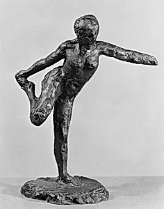 Dancer Holding her Right Foot in Her Right Hand by Edgar Degas|A.-A. Hébrard et Cie