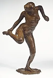 Dancer Looking at the Sole of Her Right Foot (Third State) by Edgar Degas|A. A. Hébrard