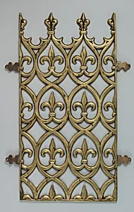 Decorative grill from the Palace of Westminster