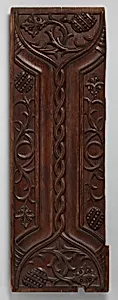 Decorative paneling from the Palace of Westminster