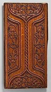 Decorative paneling from the Palace of Westminster