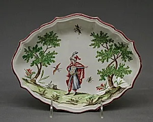 Dish (one of a pair) by Felice Clerici
