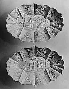 Dish (one of a pair)