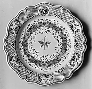 Dish (underdish for a tureen) by Jean-Baptiste Guillibaud