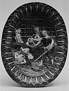 Dish with beheading of St. John the Baptist