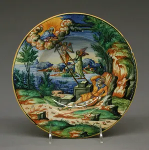 Dish with Jacob's Dream