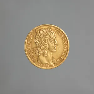 Double Louis d’or of Louis XIII of France (b. 1601; r. 1610-43)