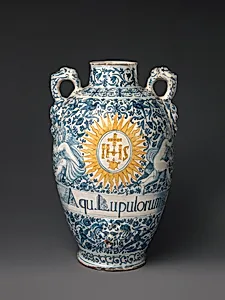 Drug vase (one of a pair)