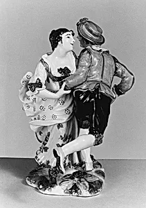 Dutch dancers by Johann Friedrich Eberlein|Meissen Manufactory