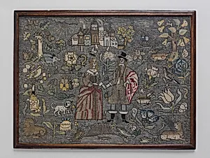 Embroidered picture