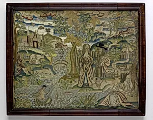 Embroidered picture