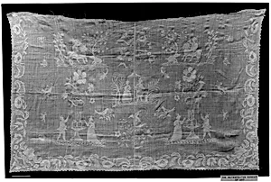 End of a curtain