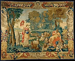 Erminia and the Shepherd (from a set of Scenes from Gerusalemme Liberata) by San Michele|Domenico Paradisi|Pietro Ferloni
