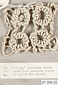 Example of lace stitch